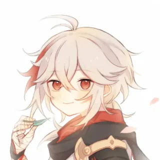 😊 850353ba Kaedehara Kazuha Genshin Impact Anime, Genshin Impact, Kazuha, Jeu vidéo, Personnage telegram sticker