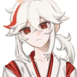 🤨 d85c3807 Kaedehara Kazuha Genshin Impact Anime, Jeu vidéo, Kazuha, Genshin Impact telegram sticker