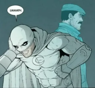 🌙 61a41d9f Moon Knight UMMMPH. superhero, comic, marvel, moon knight telegram sticker