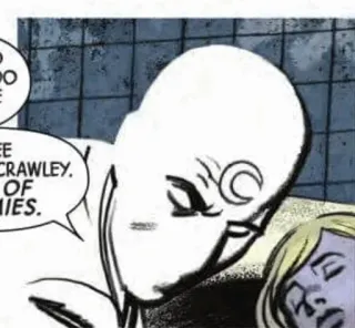 🌙 baa25aae Moon Knight superhero, marvel, comic book, character, moon knight, vigilante telegram sticker