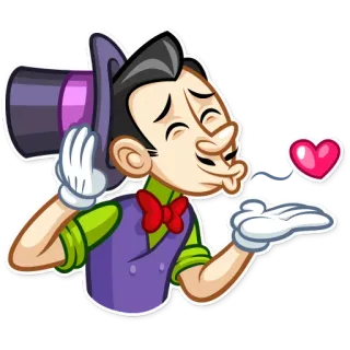 Marcus the Magician whatsapp stickers