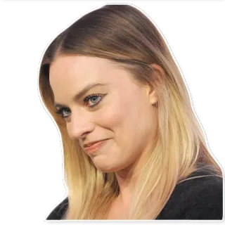 🥺 2553ab80 wanita pirang, potret, orang telegram sticker