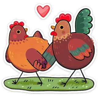 Маргаритка от @TgSticker telegram stickers