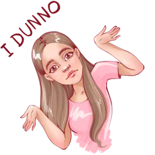 🤷‍♂️ 84fc11bb I DUNNO cewek, angkat bahu, gak tau, pertanyaan, tidak yakin, wanita telegram sticker