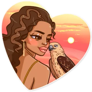 Maria del Carmen telegram stickers