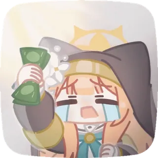 🤑 21cfce83 Anime, Llorando, Dinero, Personaje, Triste telegram sticker