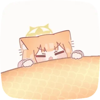 😋 63aec4e1 gato, anime, kawaii, lindo, neko, manga telegram sticker