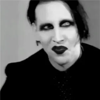 ๐ 132b557a Marilyn Manson music, singer, celebrity, artist whatsapp sticker