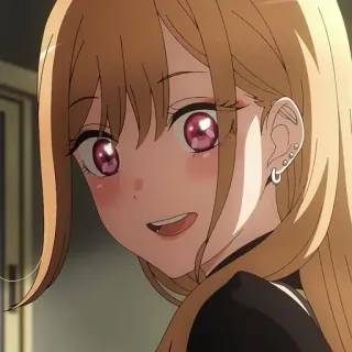 ❤️ 92a67b10 anime, cô gái, hoạt hình, dễ thương, chân dung whatsapp sticker