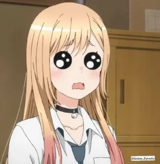 🥺 06011a8f Marin Kitagawa My Dress-Up Darling Anime, Kreskówka, Marin Kitagawa, My Dress-Up Darling, słodki, Naklejka telegram sticker