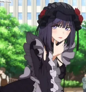 🤔 0a98ac0a Marin Kitagawa My Dress-Up Darling Anime, Marin Kitagawa, My Dress-Up Darling, Postać, Cosplay, Słodkie telegram sticker