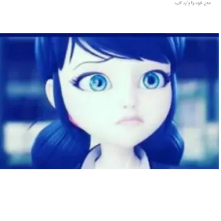 🙁 5d3effcd Marinette Miraculous: Tales of Ladybug & Cat Noir Marinette, Anime, Miraculous Ladybug, Kartun, Animasi, Karakter whatsapp sticker