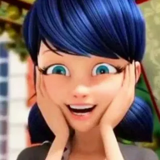 😍 a297324b Marinette Kartun, Miraculous Ladybug, Ladybug, Anime, Marinette Dupain-Cheng whatsapp sticker