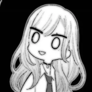 🤍 422b7921 Anime, Manga, Chibi, Kreskówka, Dziewczyna, Słodkie whatsapp sticker