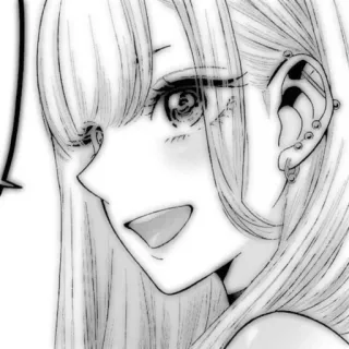 🤍 6b10642f Anime, Manga, Kreskówka, Dziewczyna, Portret whatsapp sticker