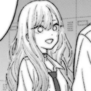 🤍 843ac318 Dziewczyna anime, Styl manga, Mundur szkolny, Słodka, Kreskówka, Portret whatsapp sticker