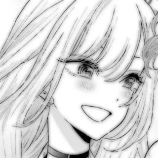 🤍 d6a0bd42 Anime, Manga, Kreskówka, Dziewczyna, Słodkie, Uśmiech whatsapp sticker