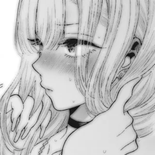 🤍 df138bfc Anime, Dziewczyna, Manga, Grafika, Ilustracja, Słodkie whatsapp sticker