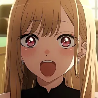 🥟 e3d9478a Anime, Cô gái, Dễ thương, Ngạc nhiên, Biểu cảm telegram sticker