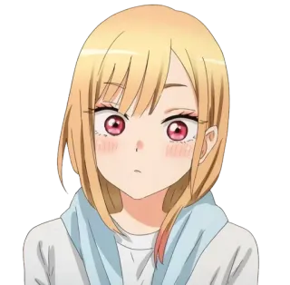 Marin Waifu • @GreySunders telegram stickers