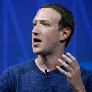 😧 9077e2cf Mark Zuckerberg Technologie, Bedrijf, CEO, Facebook, Sociale media telegram sticker