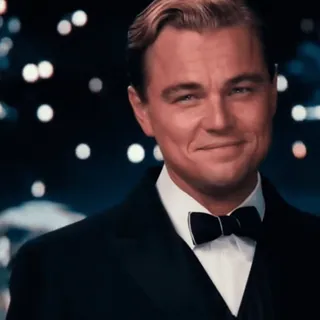 Jay Gatsby telegram stickers