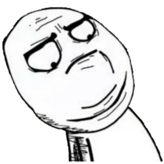 🤨 850ab6f0 มีม, เรจเฟซ, อินเทอร์เน็ต, โทรลล์ whatsapp sticker