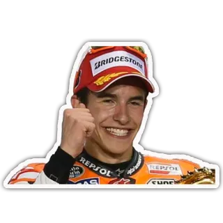 Marc Márquez - S4T.tv telegram stickers