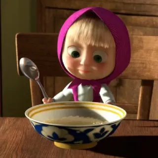 Marsha the bear part1 whatsapp stickers