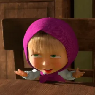 Marsha the bear part1 telegram stickers