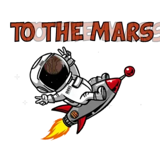 Mars whatsapp stickers