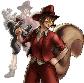 😁 24ef6cb3 Squirrel Girl Marvel, Strip, Eekhoorn, Personage, Held whatsapp sticker