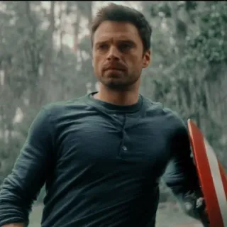 🦾 1767cb86 Bucky Barnes Marvel, Супергерой, Зимний солдат, Мститель, Капитан Америка telegram sticker