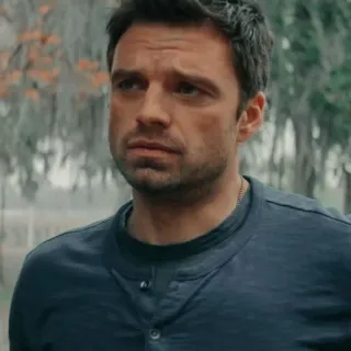 🦾 6cbb3ac0 Bucky Barnes мужчина, актер, красивый, Себастьян Стэн telegram sticker