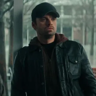 🦾 9ed408b3 мужчина, куртка, шляпа, зимний солдат, себастьян стэн, баки барнс telegram sticker