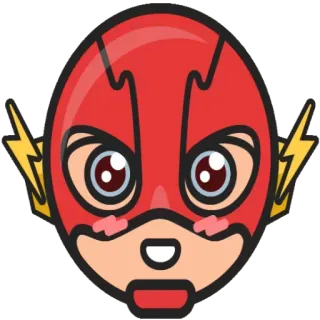 😋 a339990a Flash แฟลช, ซูเปอร์ฮีโร่, การ์ตูน, ดีซีคอมิกส์ telegram sticker