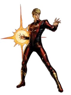 ☺️ 36538de5 Sersi marvel, super-héros, comics, homme, blond telegram sticker