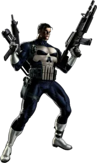 ☺️ 44ff2859 Punisher marvel, comics, justicier, armes à feu, anti-héros telegram sticker