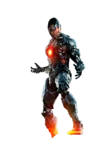 ☺️ 672ee3e2 Cyborg Justice League Cyborg, DC Comics, Justice League, Super-héros, Robot, Action telegram sticker