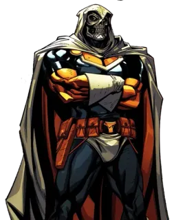 ☺️ 8680c656 Taskmaster Marvel, Comics, Vilain, Super-héros, Crâne, Anti-héros telegram sticker