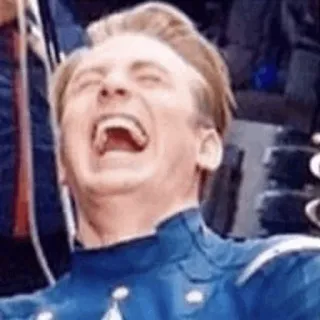 🌪 38feb972 Captain America animado, filme, super-herói, celebração, vitória telegram sticker