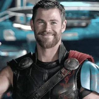 🌪 dfb7d4e6 Thor marvel, super-herói, deus, chris hemsworth telegram sticker