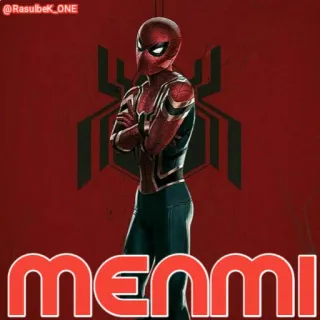 👇 ba110f2f Spider-Man MENMI spider-man, superheld, marvel, comicfigur, fiktive figur telegram sticker