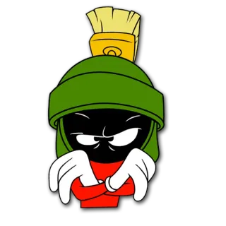 Marvin The Martian / By OsmerOmar telegram stickers