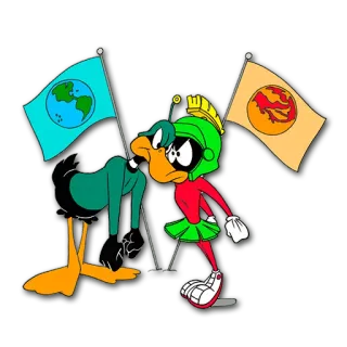 Marvin The Martian / By OsmerOmar telegram stickers