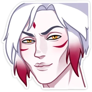 👄 2e8b34f5 anime, manga, character, illustration, sticker, art telegram sticker