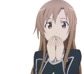 Asuna For @black_swordman (By Mary Scarlet) telegram stickers