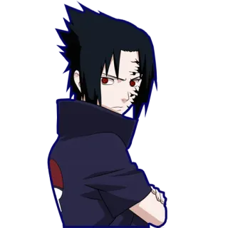 😒 1c574e2c Sasuke Uchiha Naruto Anime, Manga, Uchiha, Sasuke, Sharingan, Ninja telegram sticker