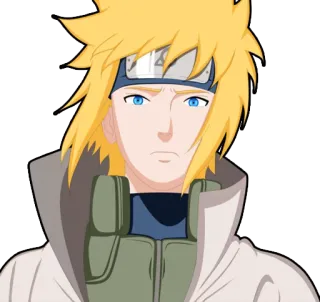 😑 23f8e245 Minato Namikaze Naruto Anime, Minato, Naruto, Hokage telegram sticker
