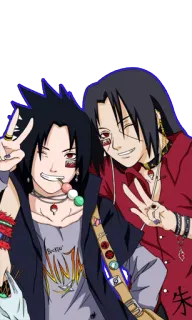 ✌ 41159a16 Sasuke Uchiha Naruto Anime, Naruto, Sasuke, Uchiha, Itachi, Cartone animato, Manga telegram sticker